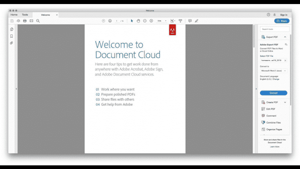 Download Adobe Acrobat Reader for Mac