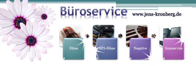 Unser Büroservice bietet den Scanservice APS Filme digitalisieren