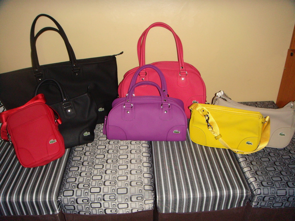 rubyredribbonheels: My Lacoste Bag Collection