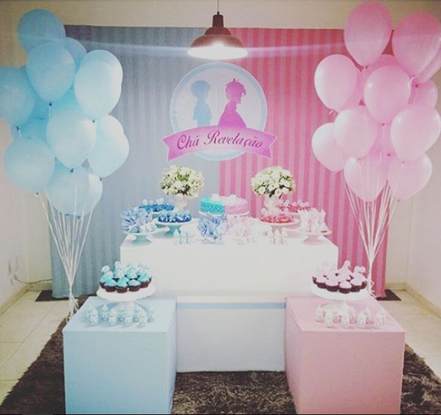 Ahora esperamos revelar si es niño o niña en el baby shower