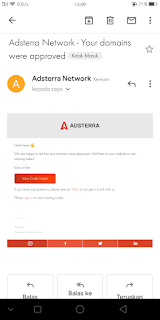 Cara Mudah Daftar Adsterra 100% Diterima Sebagai Alternative Adsense