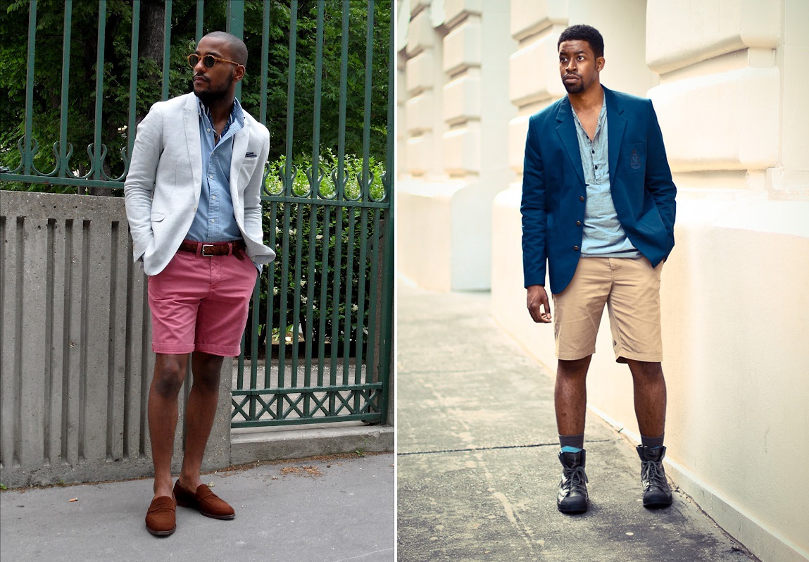 outfit bermuda y camisa