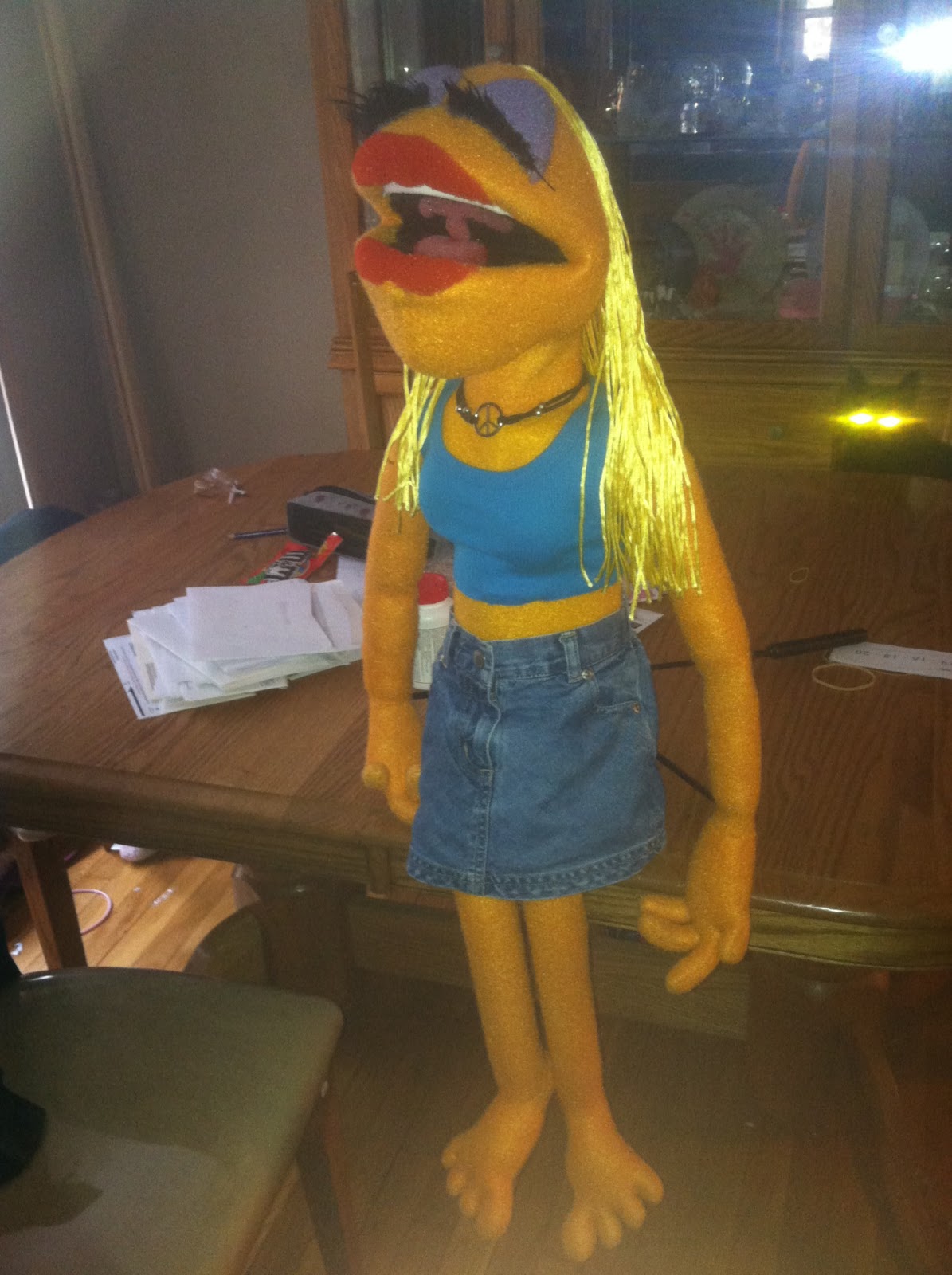 THE MUPPET SHOW PROJECT: OUR FIRST PUPPET BUILD! JANICE!