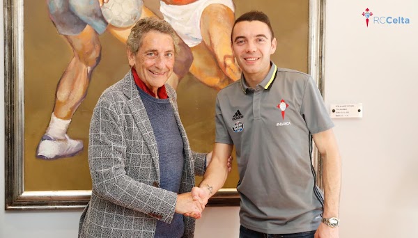 Oficial: El Celta de Vigo renueva hasta 2022 a Iago Aspas