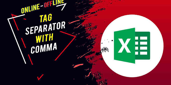 Online - Offline Tag Separator with Comma 
