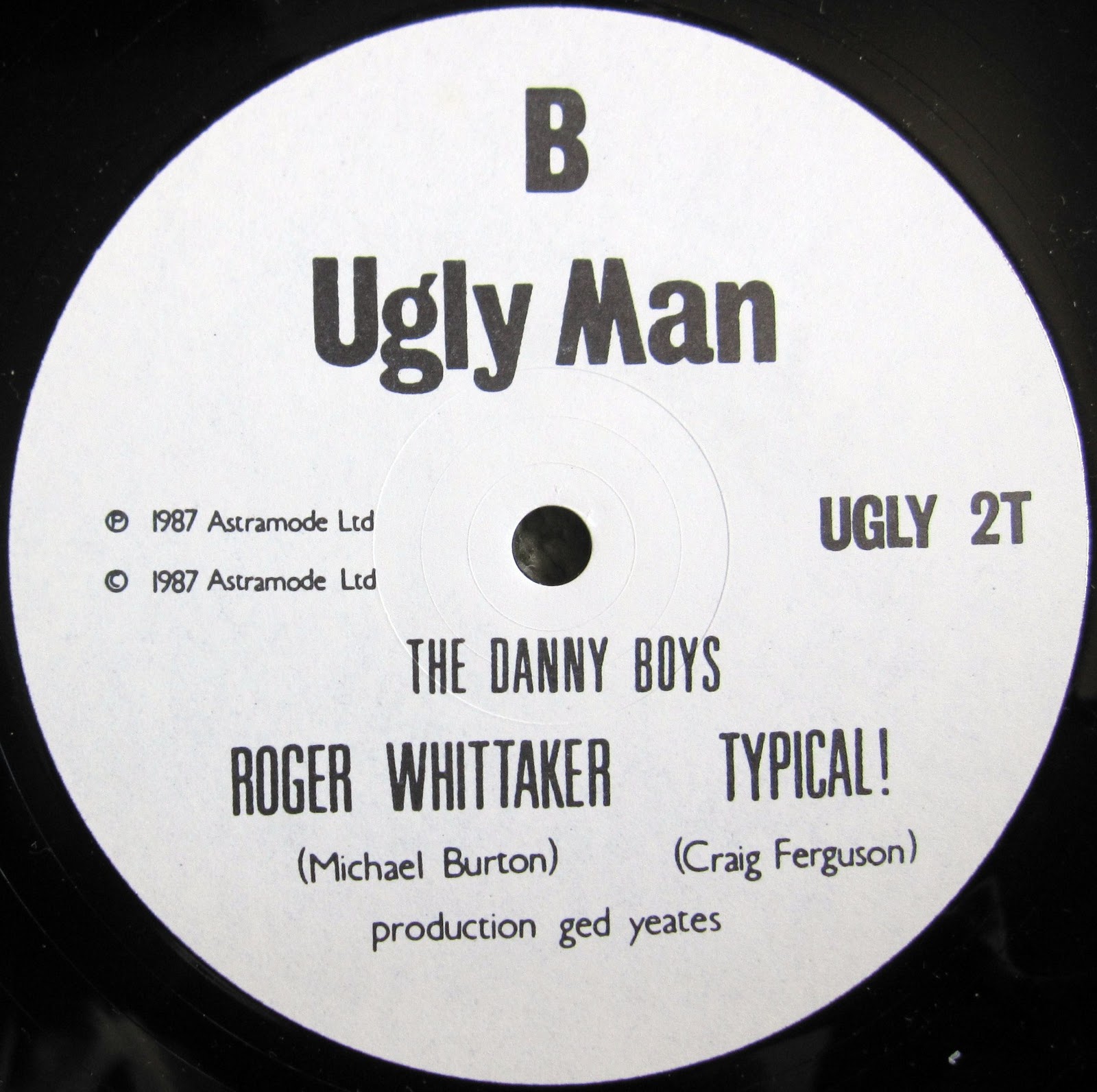 From A Northern Place The Danny Boys Days Of The Week (12")