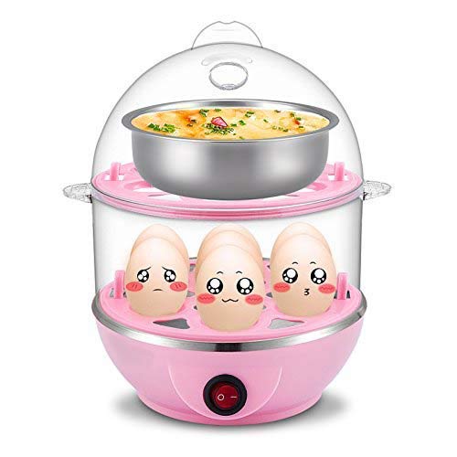 Egg Boiler Double Layer Multifunction Electric Egg Boiler Automatic Off
