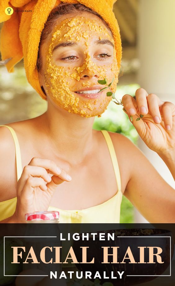 4 Simple Ways To Lighten Facial Hair Naturally