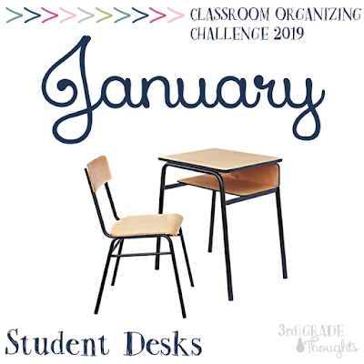 Classroom Organizing Challenge January Week 2 Student Desks