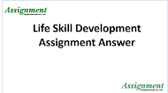 Life Skill Development Assignment Answer