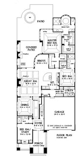 Narrow Lot House Plans Narrow Lot House Plans