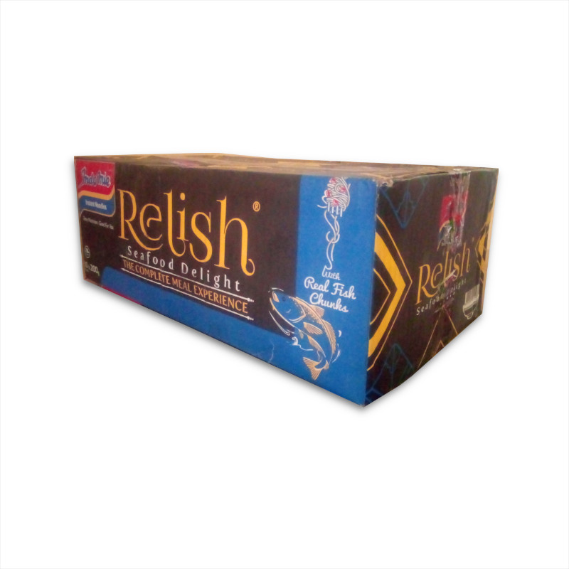 Indomie Relish Seafood Delight Instant Noodles 200g x 20