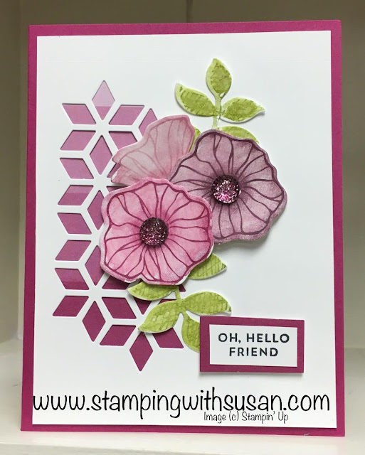 Stampin' Up Oh So Eclectic, Eclectic Layers Thinlits, Faceted Gems