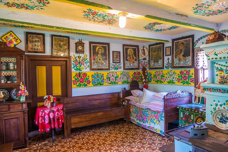 Zalipie Polish Painted Houses Village