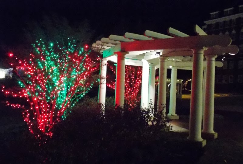 SWAC Girl The Homestead Resort lights up the night at Christmas