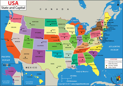 TeacherP: USA -- States and Capitals