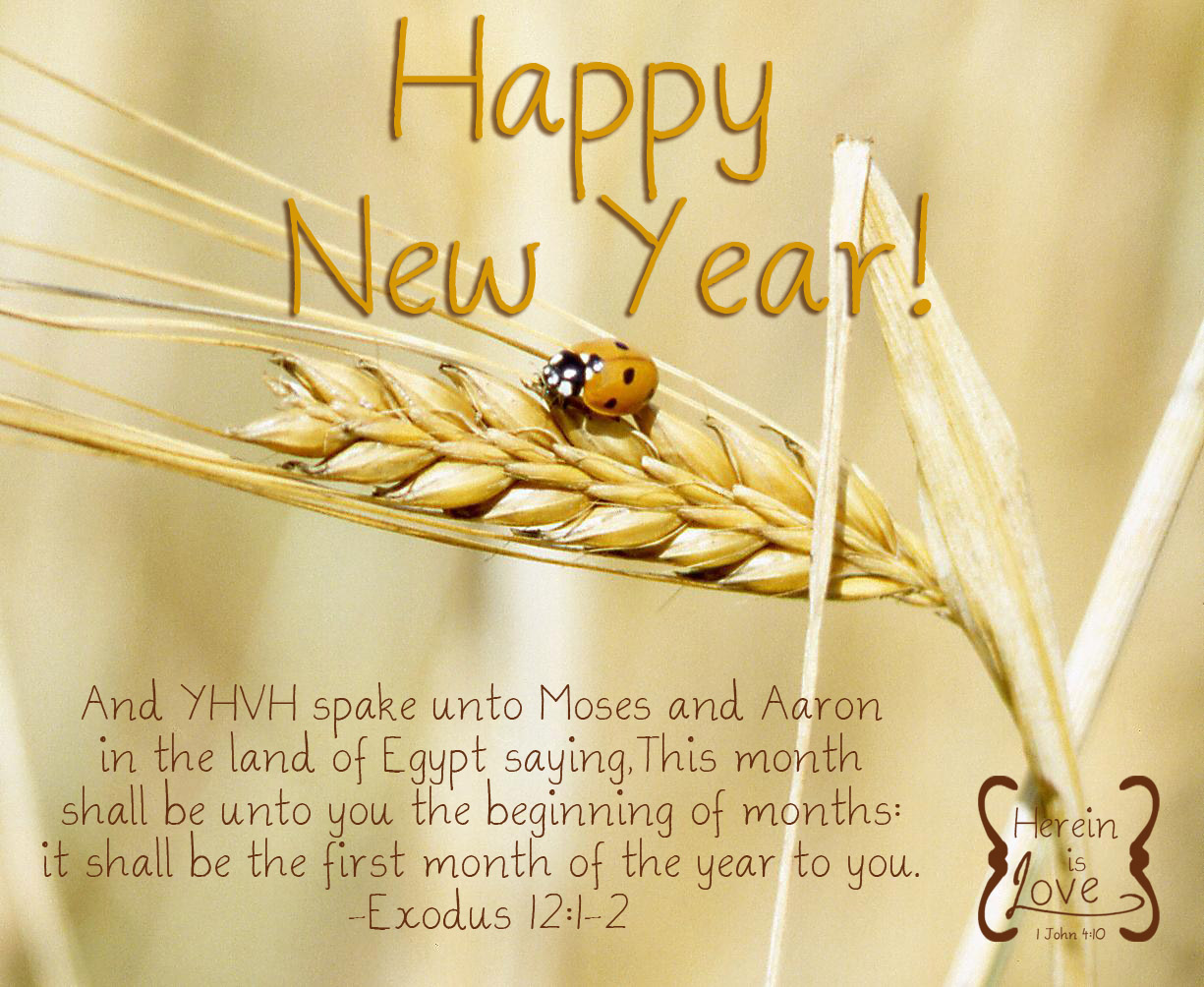 Herein is LOVE Happy *BIBLICAL* New Year!