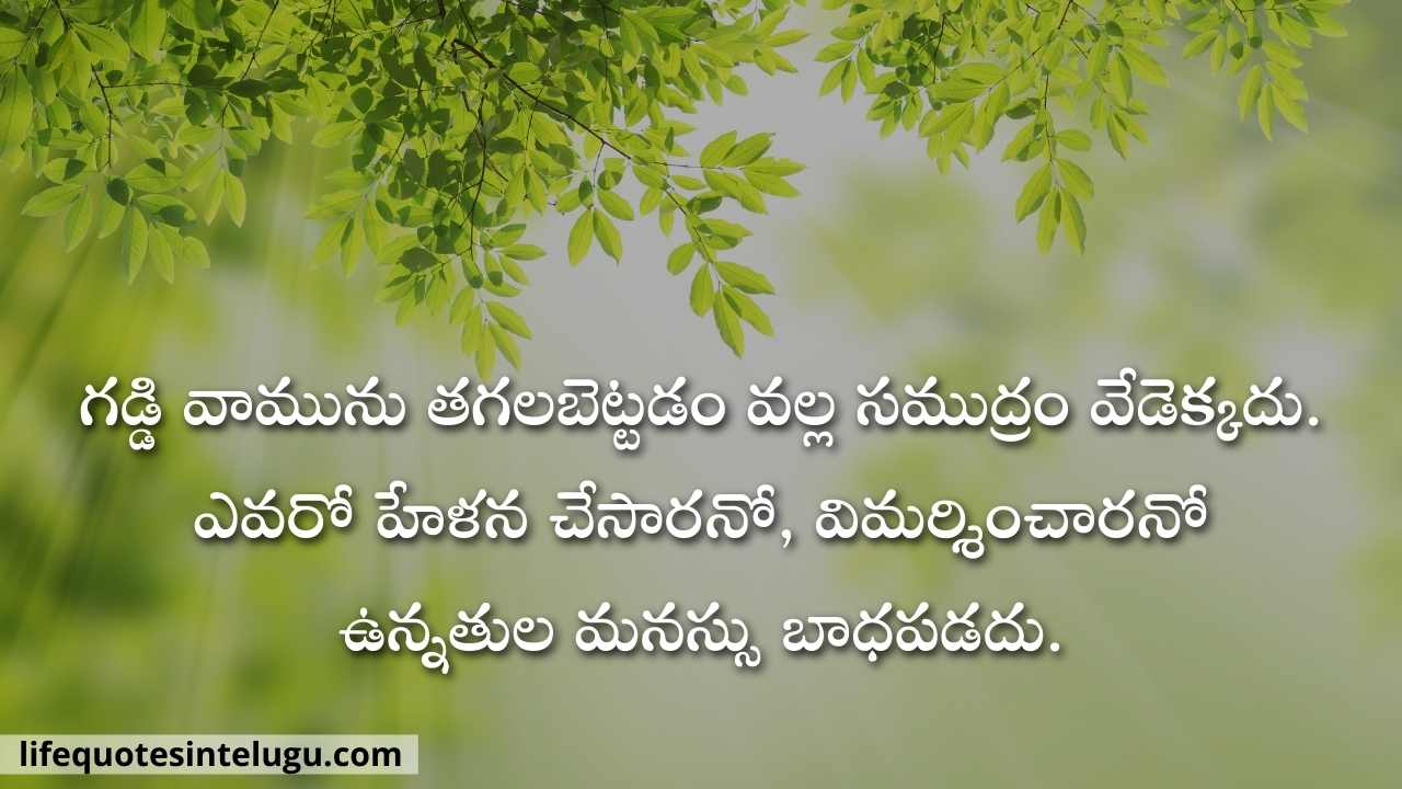 Life Quotes In Telugu