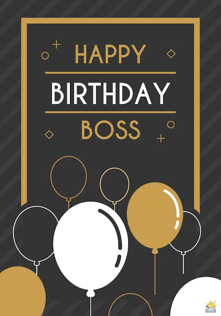 Congratulating with respect and courtesy - Birthday wishes for Boss