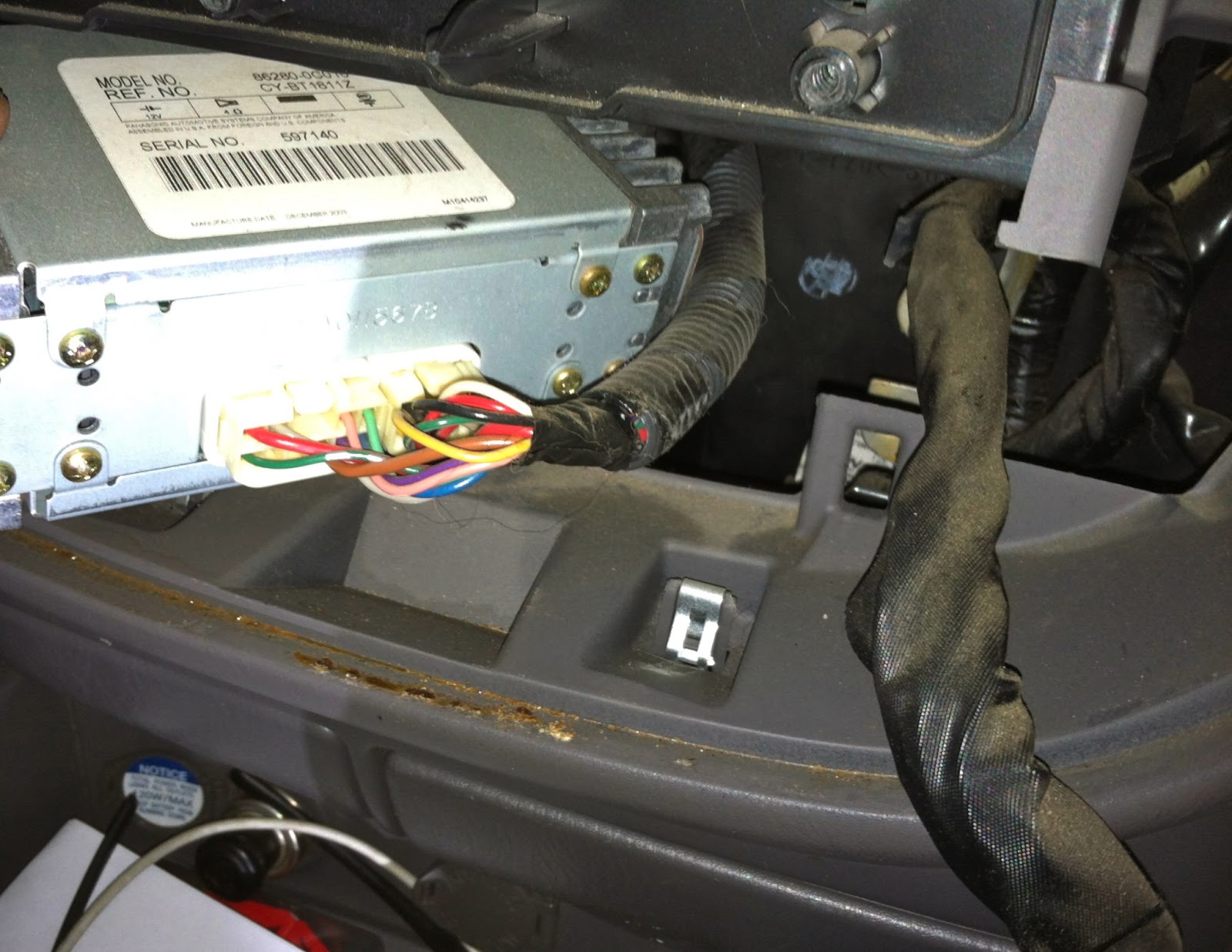 Car Audio Tips Tricks and How To's : Toyota Tundra Factory ... 1995 ford explorer stereo wiring diagram 