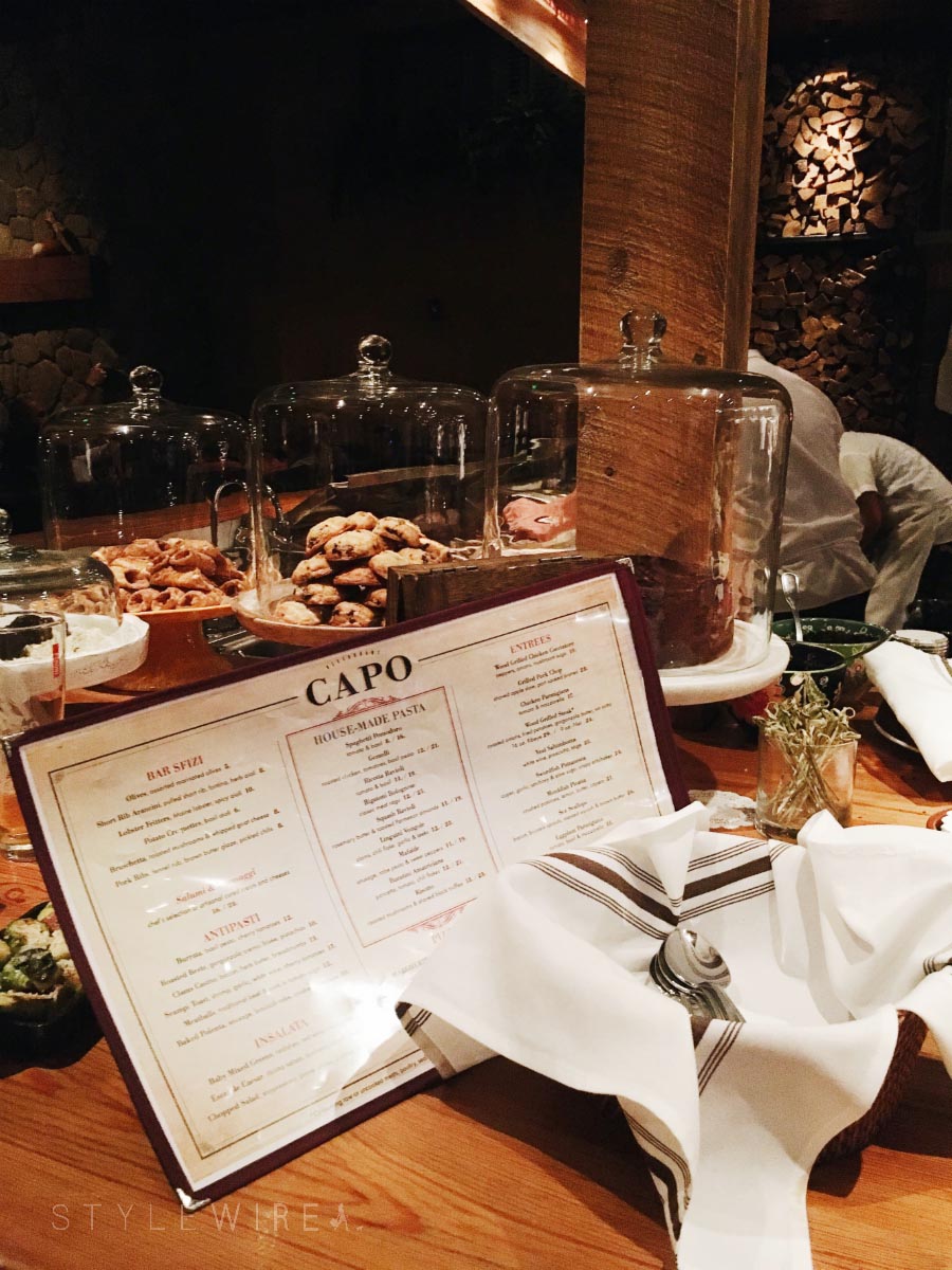 Dinner at Capo! Style Wire Boston Adventure, Fashion, & Lifestyle