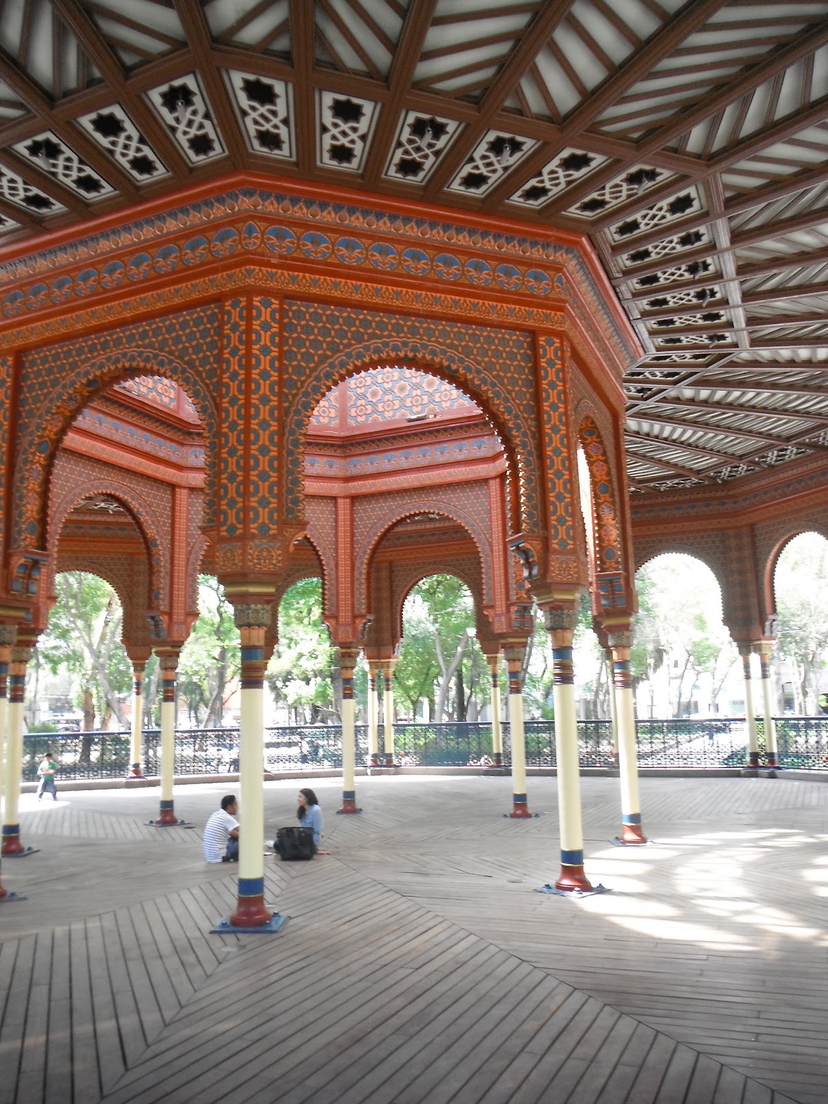 Ecoturismo México Kiosco Morisco Santa María la Ribera