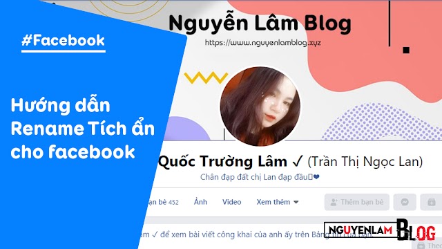 TUT Rename Kí Tự Ẩn (Rename Tích Ẩn Facebook) Update 2021