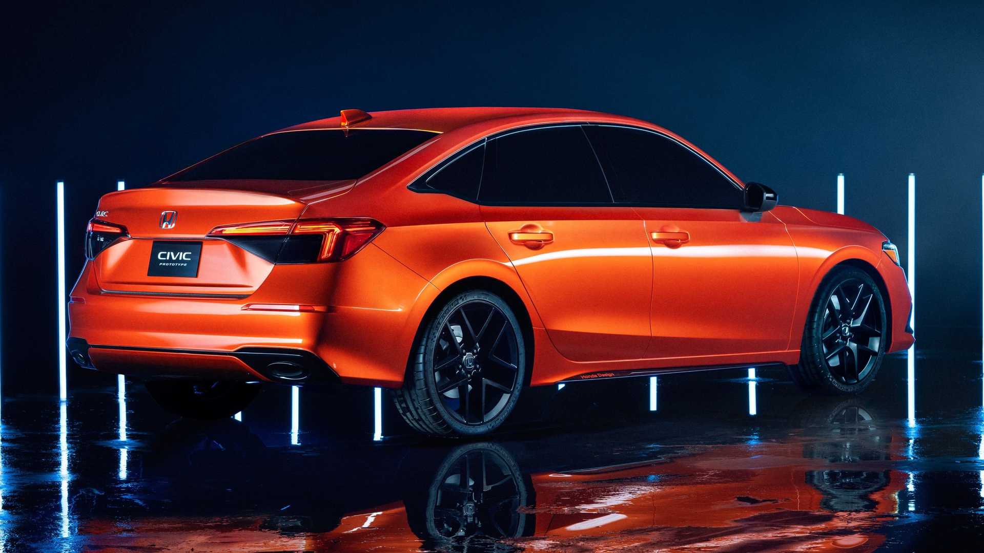 2022 Honda Civic Production version revealed