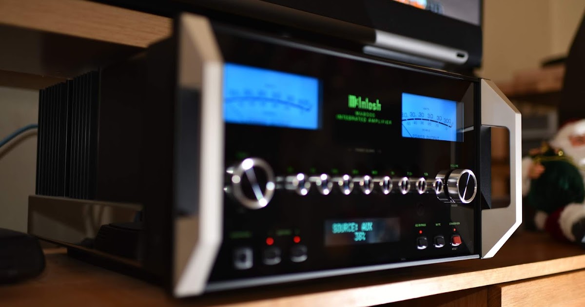 The Speaker Shack's Blog: McIntosh Labs MA8000 Integrated Amplifier Review