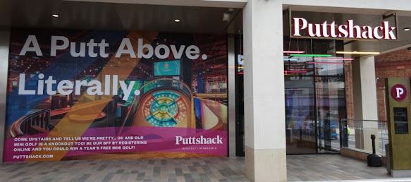 Puttshack White City in October 2019