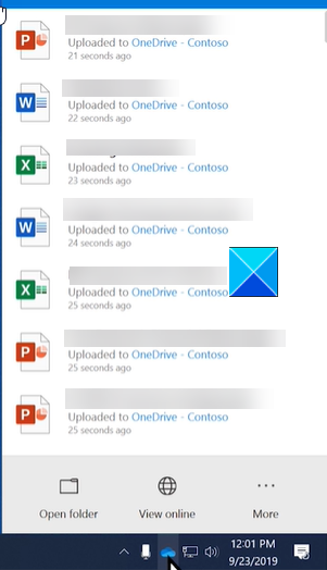 Значок OneDrive