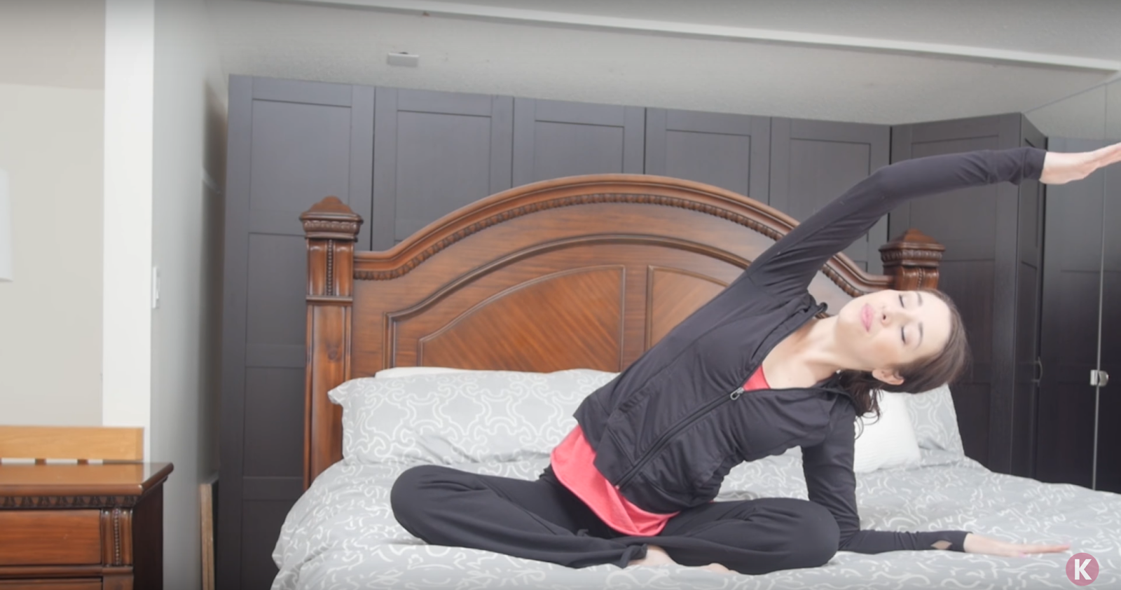 6 Easy Stretches to Do in Bed Every Morning Yoga with Kassandra Blog