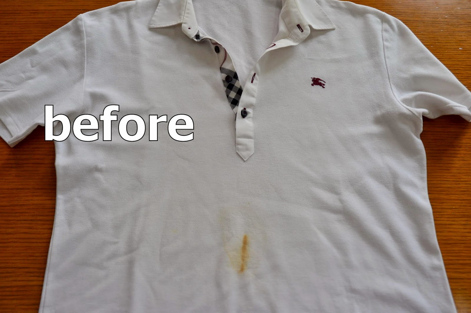 千葉クリーニング商会 ワークステーション便り 塩辛はらわた シミ抜き実例