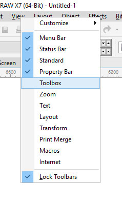 Cara Menampilkan Toolbox yang Hilang pada Coreldraw dengan Mudah - Mingseli