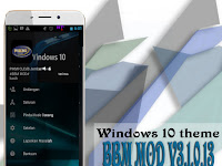 BBM Mod Windows 10 Apk 3.2.0.6 Update Terbaru Full Feature + Game for Android
