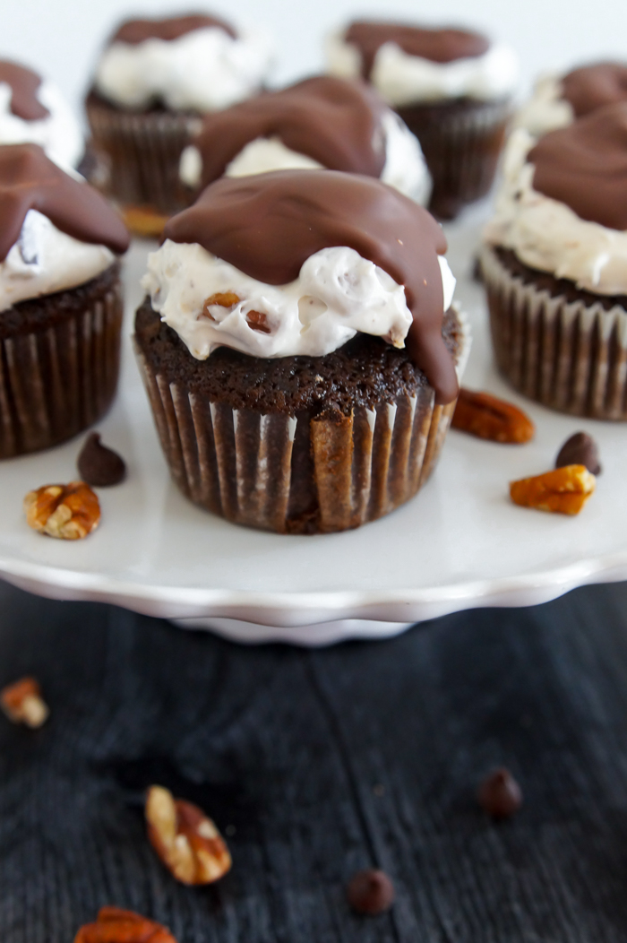 rocky road cupcakes