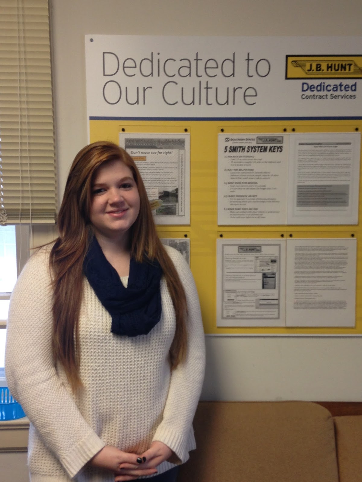 JB Hunt Central Region Blog Hannah Church DMIT Southern