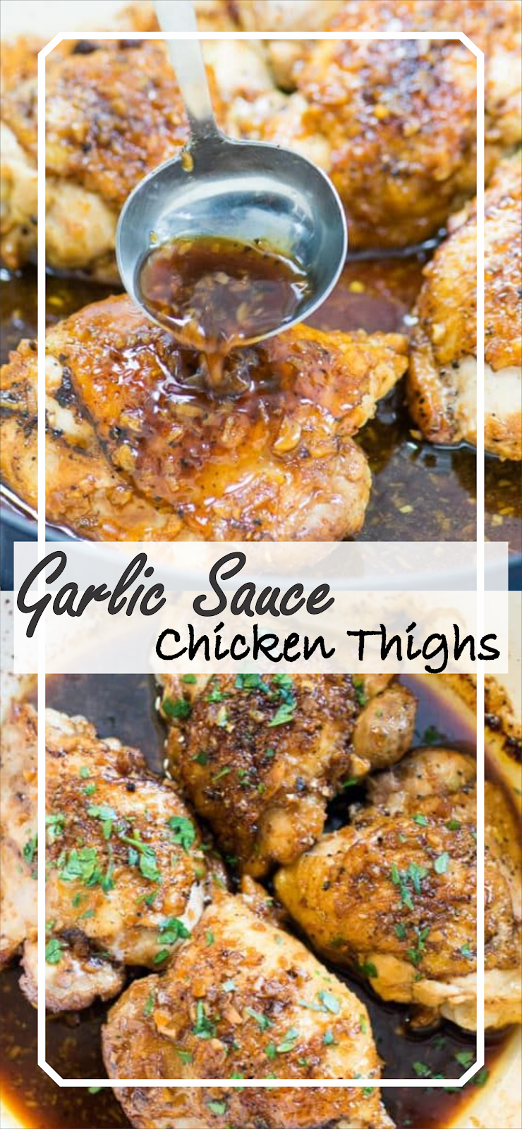 Garlic Sauce Chicken Thighs Floats CO