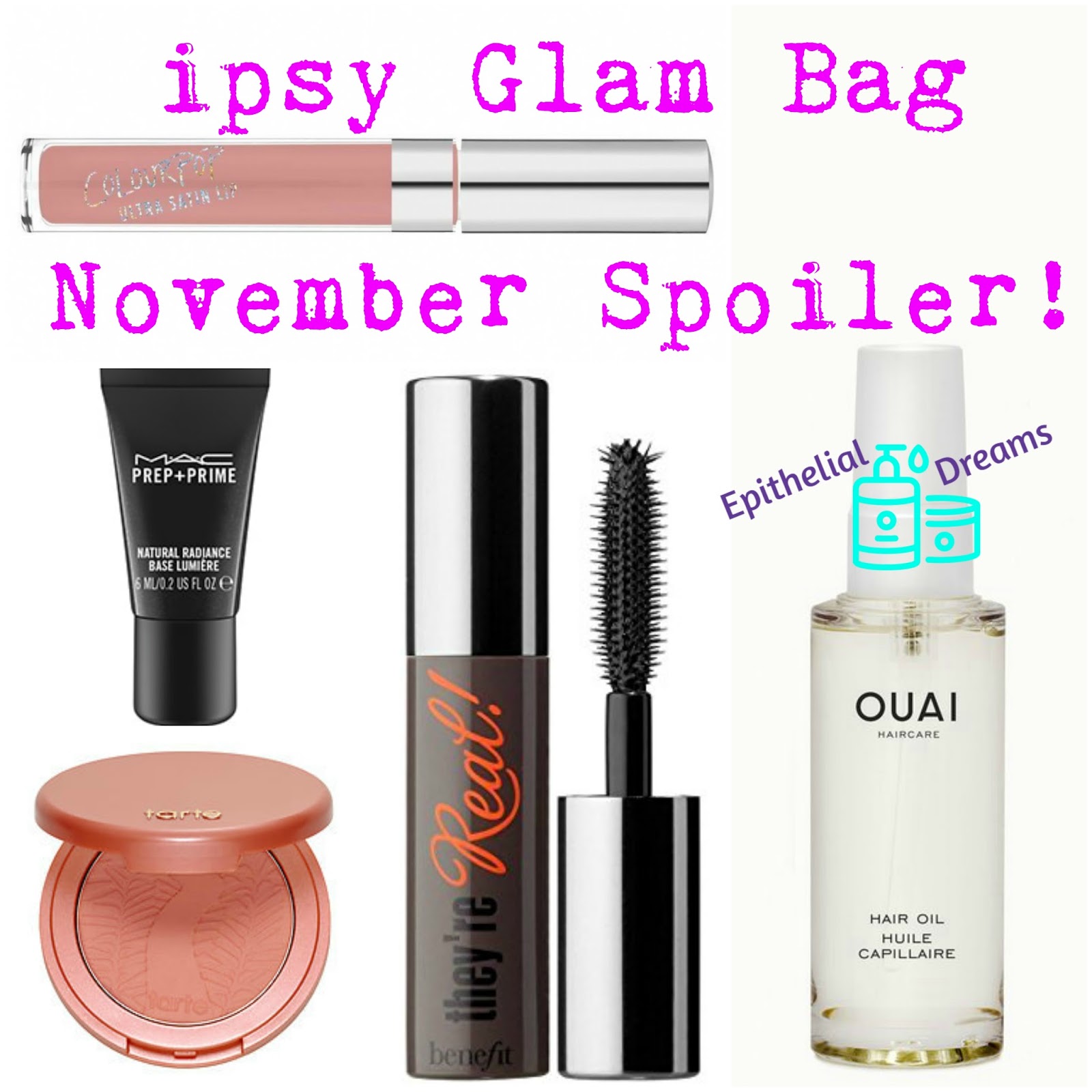 ipsy November Spoilers 10/11/2017