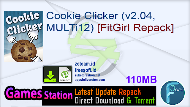 Cookie Clicker (v2.04, MULTi12) [FitGirl Repack]