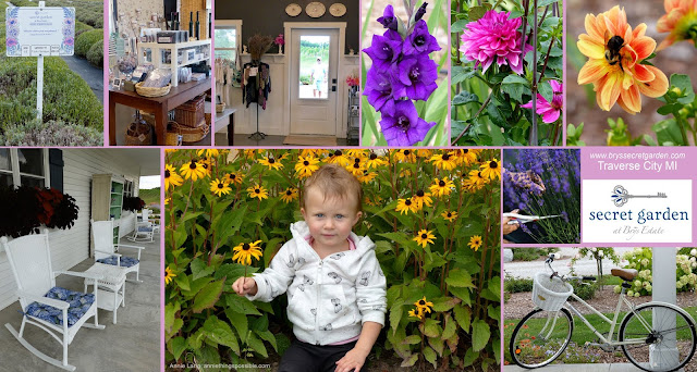 Annie Lang's 2019 photos of the Secret Garden at Brys Estate in Traverse City Michigan.