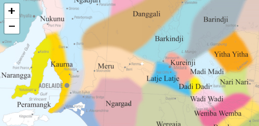 Chaiselong Relaterede historie Maps Mania: Interactive Maps of Indigenous Australia