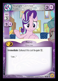 My Little Pony Starlight Glimmer, Guidance Counselor Friends Forever CCG Card
