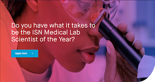 ISN Medical Lab Scientist of the Year Award Form 2020/2021