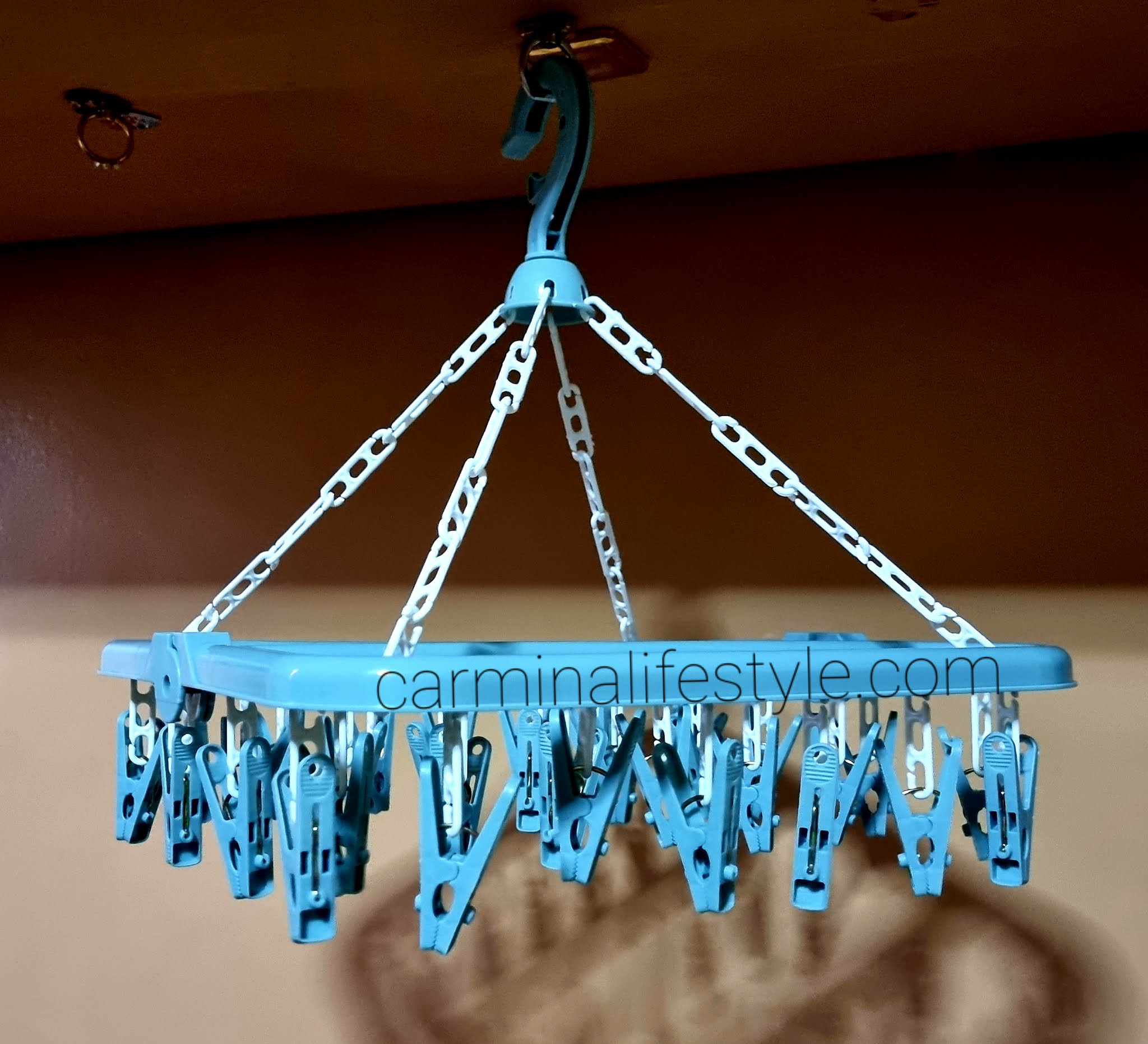 Folding Plastic Hanger Clip Drying Rack