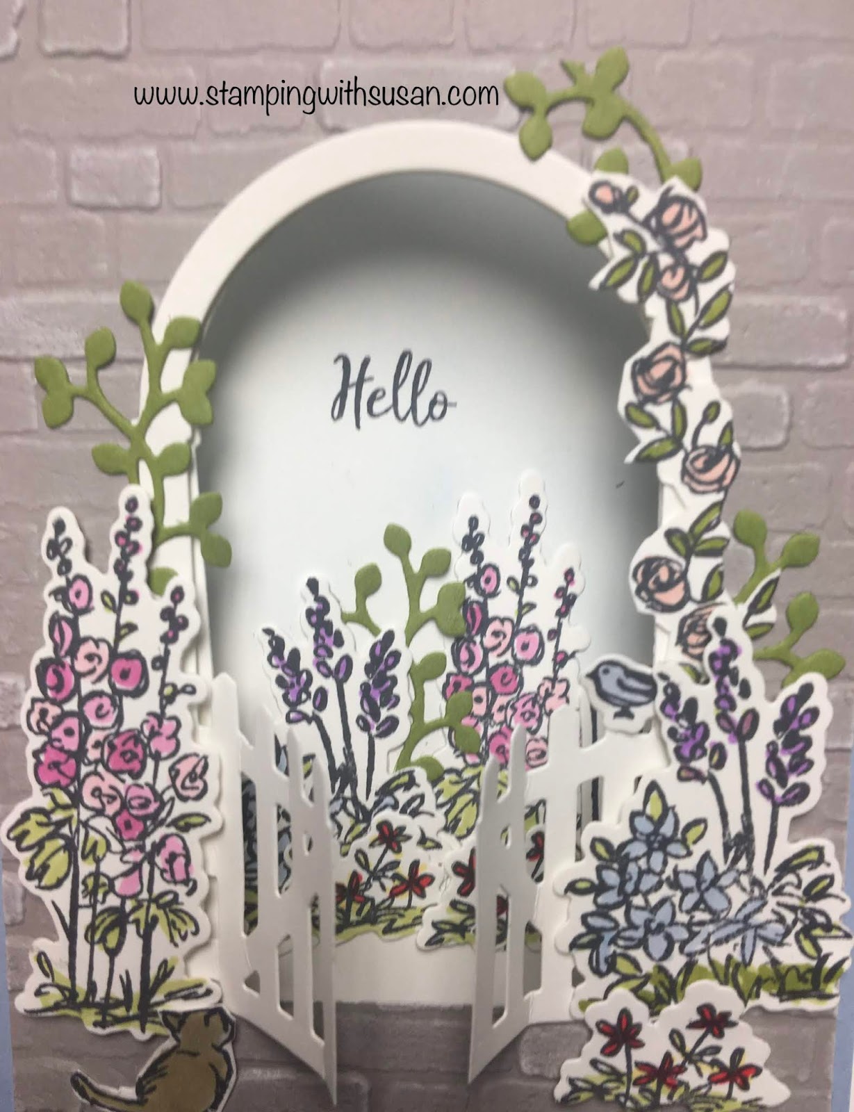 Stamping With Susan Stampin' Up! Grace's Garden