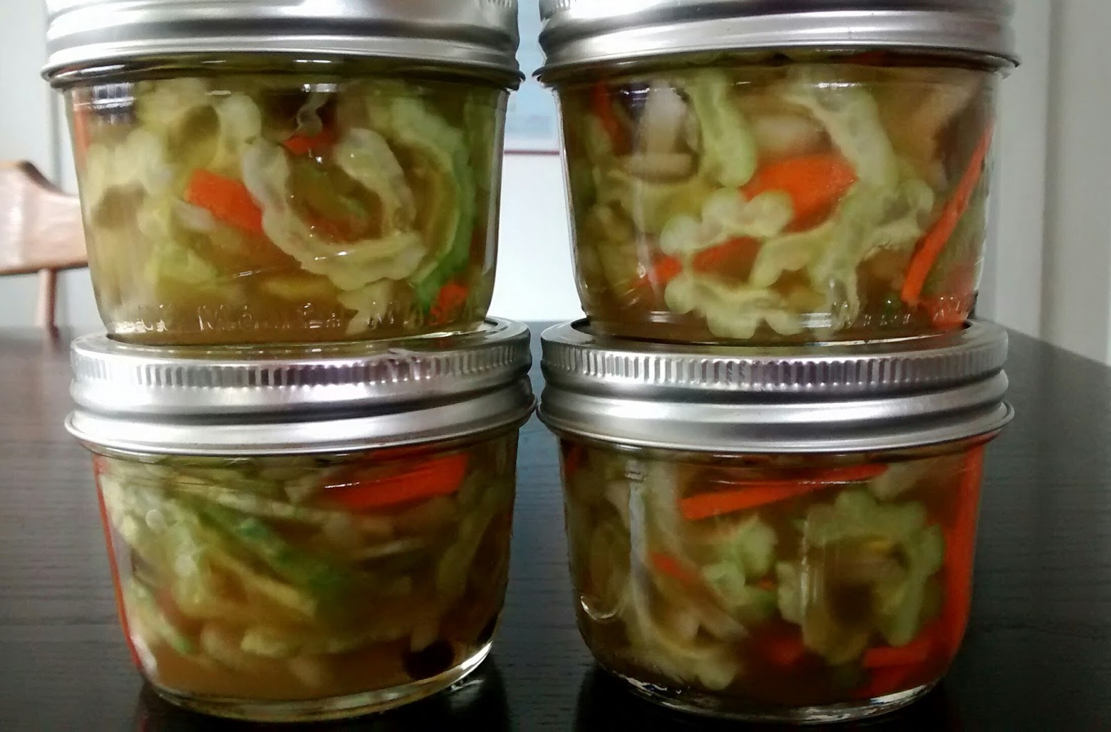 Tina's Corner: Atcharang Ampalaya (pickled bitter melon)