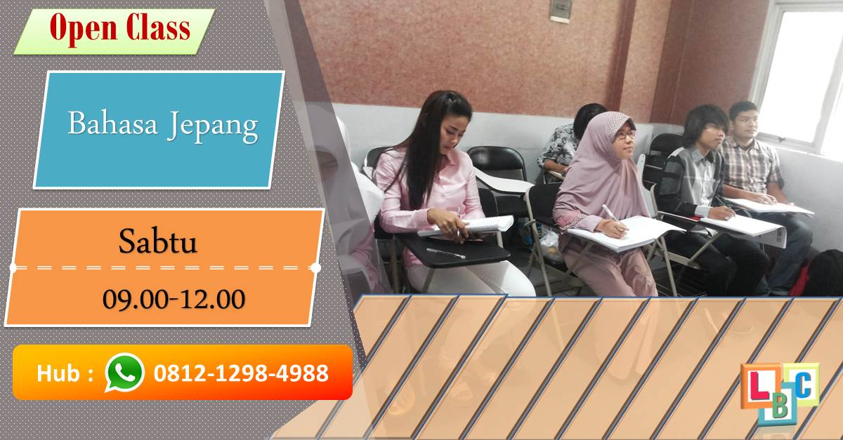 Belajar bahasa jepang di depok - TEMPAT KURSUS BAHASA DAN ...