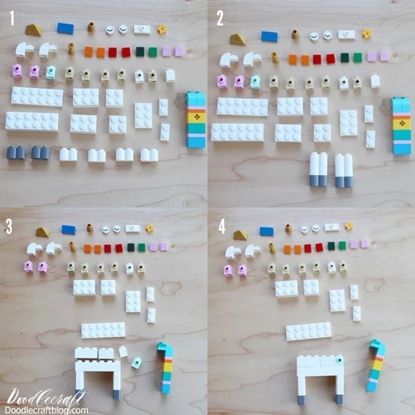 How to Build: Lego Unicorn Instructions--10 ways!