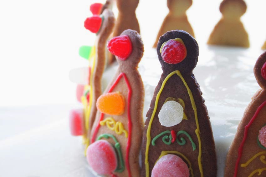 Tarta corona de princesa con galletas4